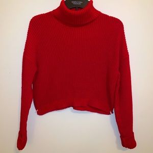 Cropped Forever 21 Turtle Neck